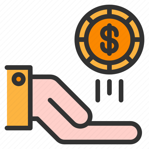Business, dollar, finance, hand, payment icon - Download on Iconfinder