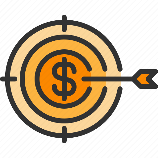 Business, dollar, finance, money, target icon - Download on Iconfinder