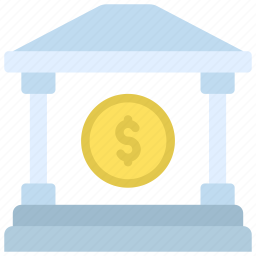 Bank, banking, building, money, cash icon - Download on Iconfinder