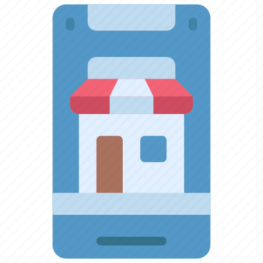 Mobile, phone, ecommerce, shop, store icon - Download on Iconfinder