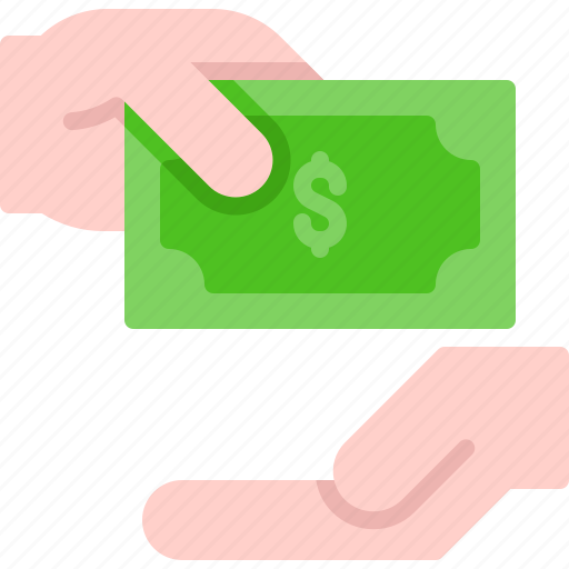 Dollar, finance, hand, money, payment icon - Download on Iconfinder