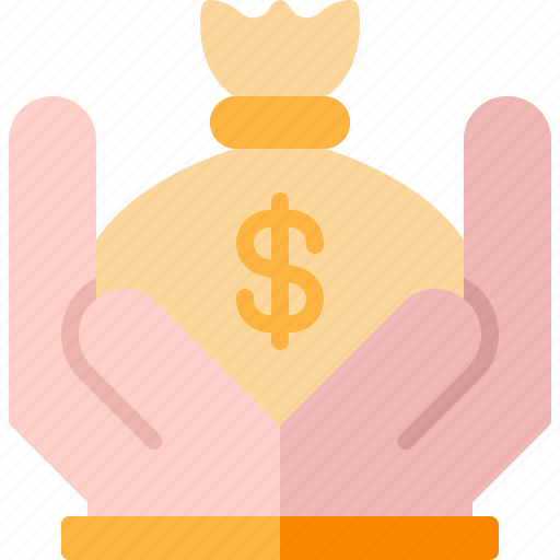 Bag, business, finance, hand, money icon - Download on Iconfinder