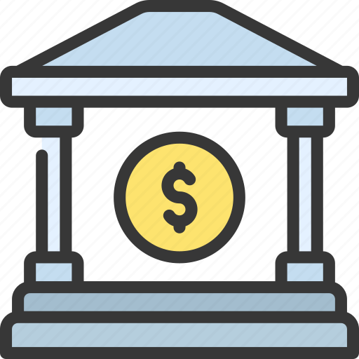 Bank, banking, building, money, cash icon - Download on Iconfinder
