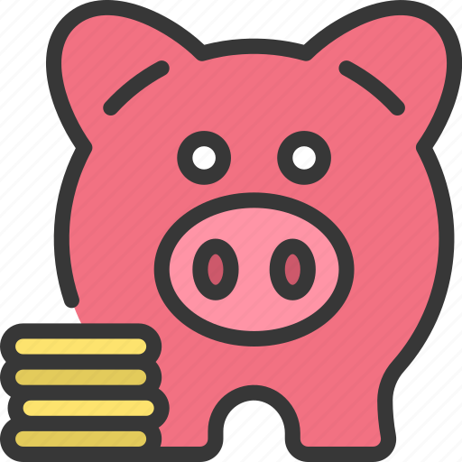 Savings, piggy, bank, money, coins icon - Download on Iconfinder