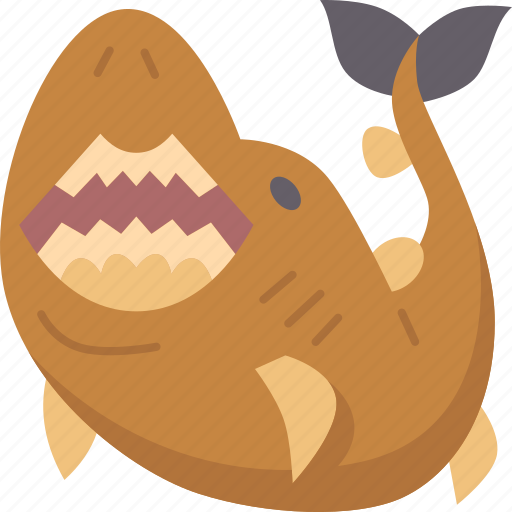 Shark, cookiecutter, bite, marine, ocean icon - Download on Iconfinder
