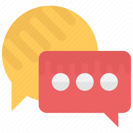 Babbling, chatting, speech bubble, talk, talking icon - Download on Iconfinder