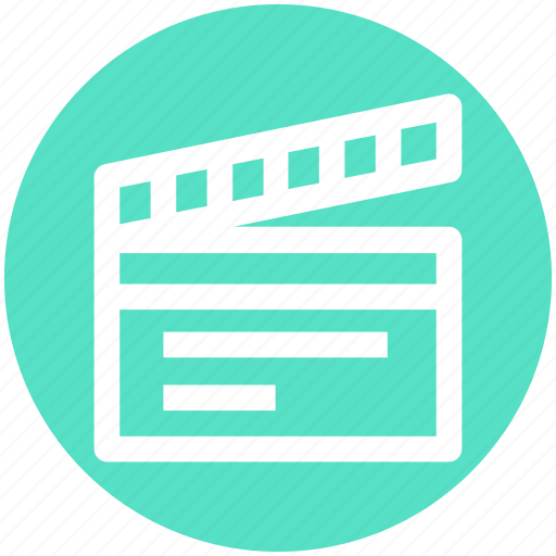 .svg, clapboard, film action, movie, movie action, video icon - Download on Iconfinder