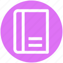 .svg, book, bookmark, education, library, read, study