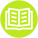 .svg, book, education, open book, reading, study