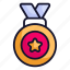 medal, award, winner, school, education, study 