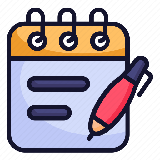 Note, notepad, education, school, study, learning icon - Download on Iconfinder