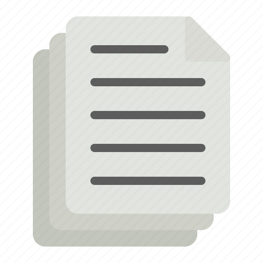 Paper, sheet, page, letter icon - Download on Iconfinder