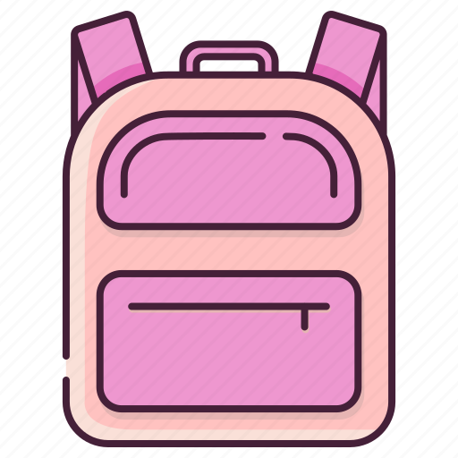 Backpack, bag, school bag, college bag, students bag icon - Download on Iconfinder