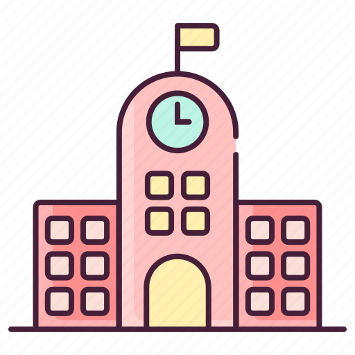 School, university, college, building, education icon - Download on Iconfinder