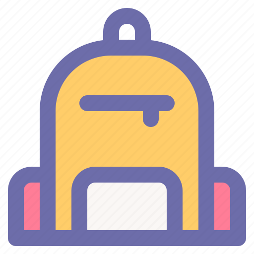 Backpack, education, school, bag, schoolbag icon - Download on Iconfinder