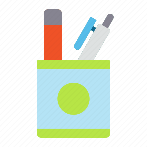 Pen, pencil, holder icon - Download on Iconfinder