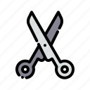 scissor, cut, cutting, tool