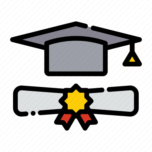 Graduation, certificate, diploma, education icon - Download on Iconfinder