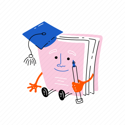 Book, knowledge, study, learning, science, read, school illustration - Download on Iconfinder