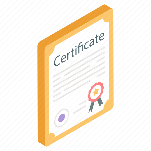 Degree, diploma, certificate, deed, credential document icon - Download on Iconfinder