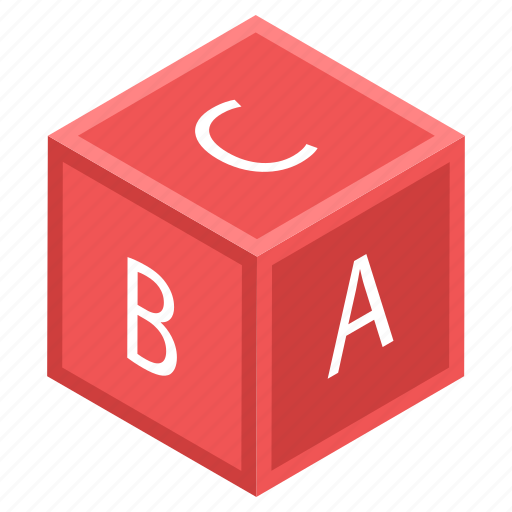 Abc block, abc learning, basic education, kindergarten, basic learning icon - Download on Iconfinder