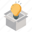 creative box, idea box, innovation, idea package, idea parcel 