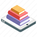 mobile books, online books, booklets, mobile library, digital books
