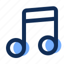 music, song, musical, note, quaver