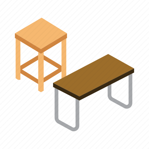 Bench, table, desk, wooden, school icon - Download on Iconfinder