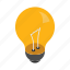 bulb, light, lightbulb, electric, device 