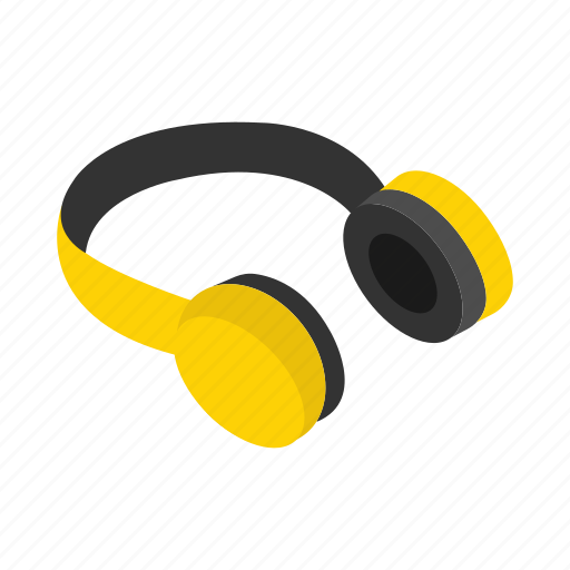 Headphones, earphone, listening, wearing, study icon - Download on Iconfinder