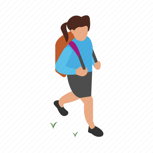 School, going, student, backpack, education icon - Download on Iconfinder