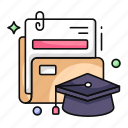 educational folder, academic folder, academic document, doc, archive
