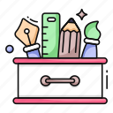 stationery tools, stationery cup, stationery equipment, stationery holder, stationery