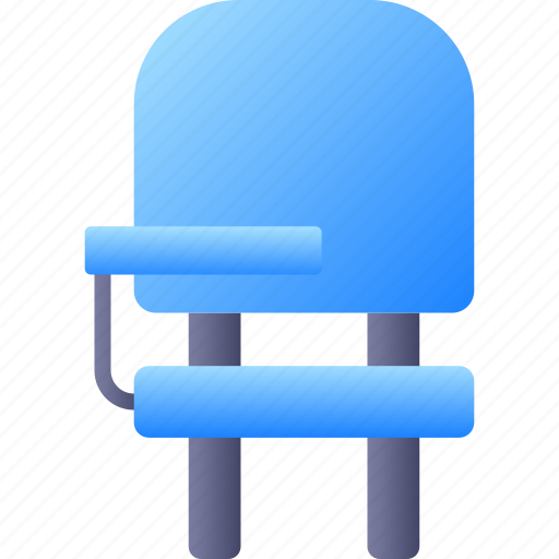 Chair, desk, furniture, and, household, office, studio icon - Download on Iconfinder