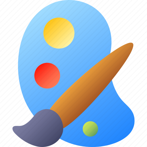 Drawing, painting, color, palette, school, paint, art icon - Download on Iconfinder