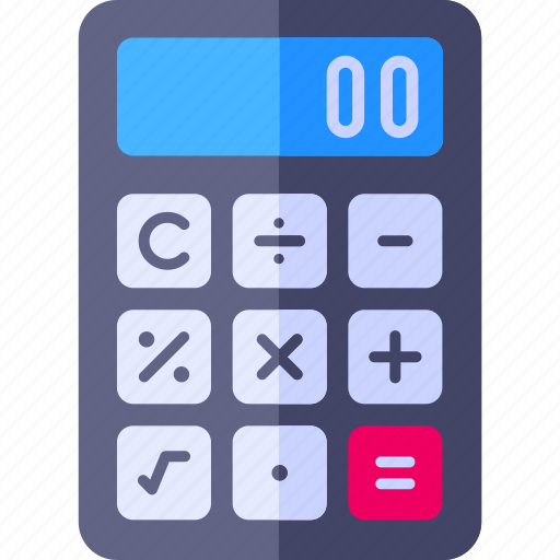 Calculator, mathematics, arithmetic, device, computation, numbers, digital icon - Download on Iconfinder