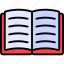 book, open, notebook, diary, library, reading, education, leisure, address 