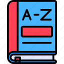 dictionary, language, book, manual, bookmark, learning, education