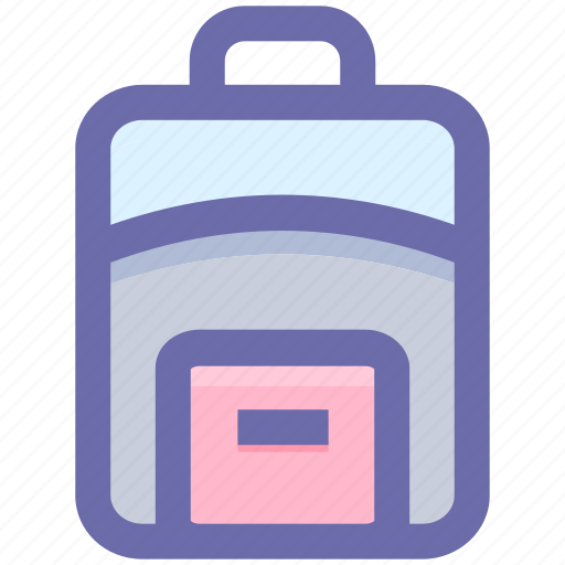 .svg, bag, case, office bag, school bag, student bag, suit case icon - Download on Iconfinder