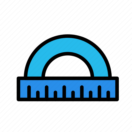 Measure, round, roundruler, size icon - Download on Iconfinder
