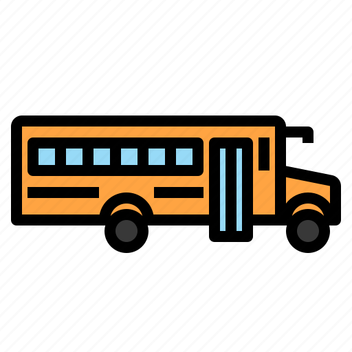 Bus, drive, kids, school, transportation, vehicle icon - Download on Iconfinder