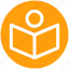 .svg, book, book reading, reading, student, student and book, study 