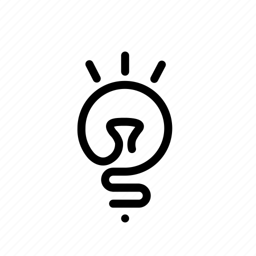 Bulb, idea, light, lightbulb, thought, lamp, think icon - Download on Iconfinder