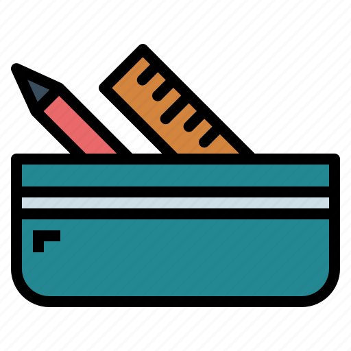 Case, education, pencil, tool, writing icon - Download on Iconfinder