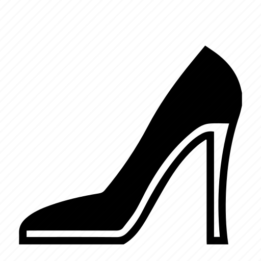 Heel, high, shoe, women, footwear, lady, shoes icon - Download on Iconfinder