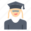 cap, education, graduation, woman 