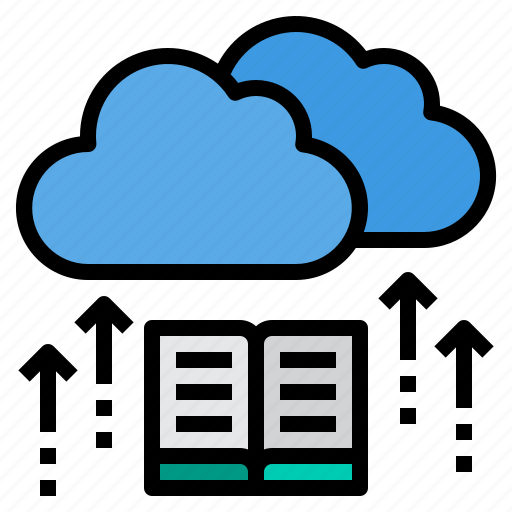 Cloud, education, learning, library, school, student, study icon - Download on Iconfinder