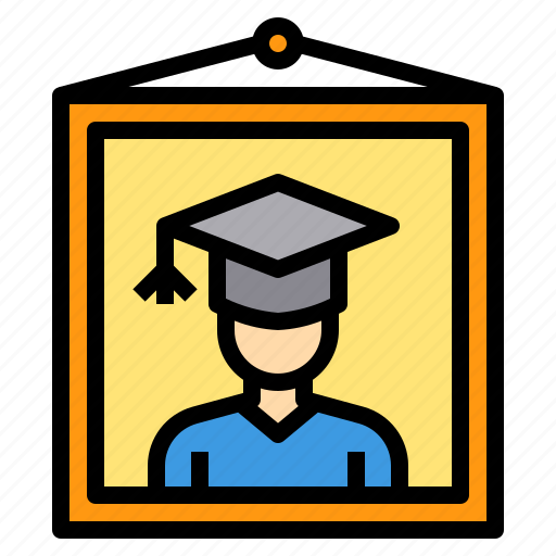 Education, graduate, learning, picture, school, student, study icon - Download on Iconfinder