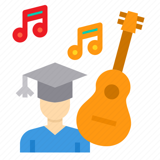 Education, graduate, learning, music, school, student, study icon - Download on Iconfinder